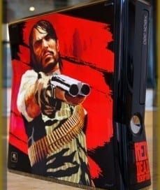 a dvd case with a picture of a man holding a gun.